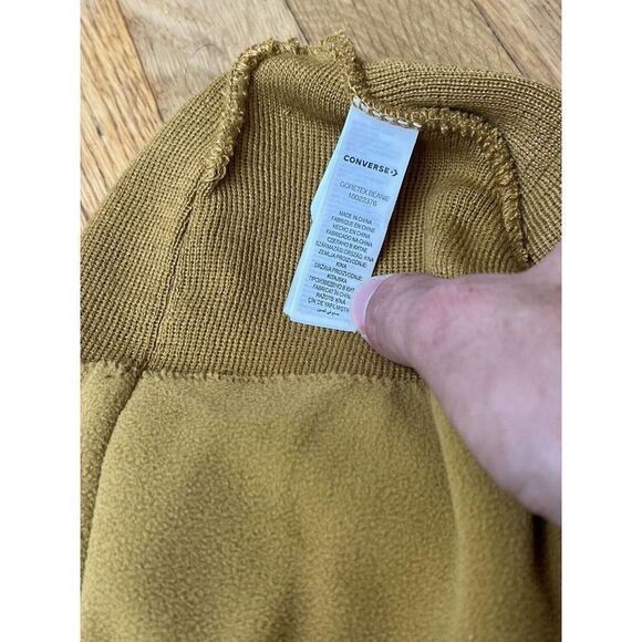 Converse Counter Climate Gore-Tex Khaki Brown Beanie - Picture 4 of 4